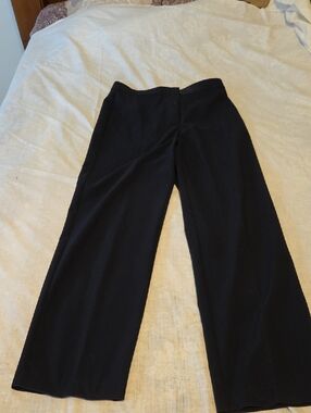 Briggs New York Black Wide-Leg Dress Pants